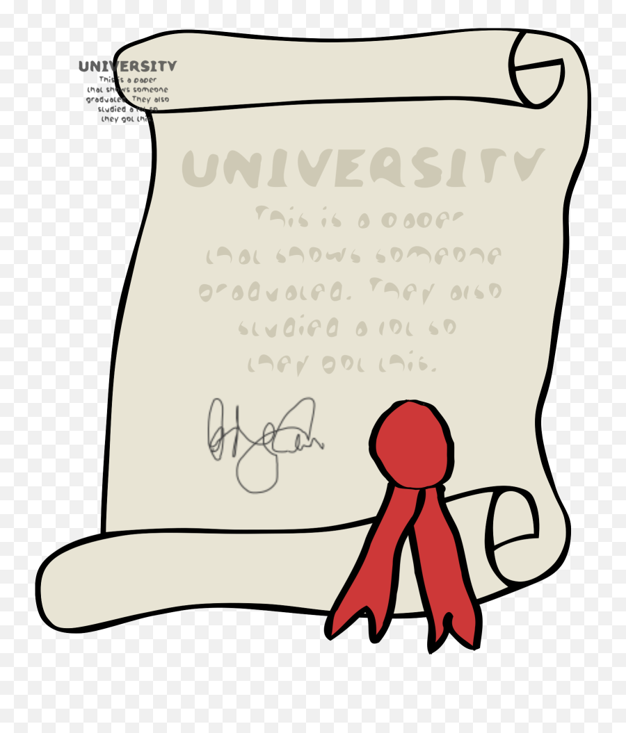 Diploma Png Svg Clip Art For Web - Paper Emoji,Diploma Clipart