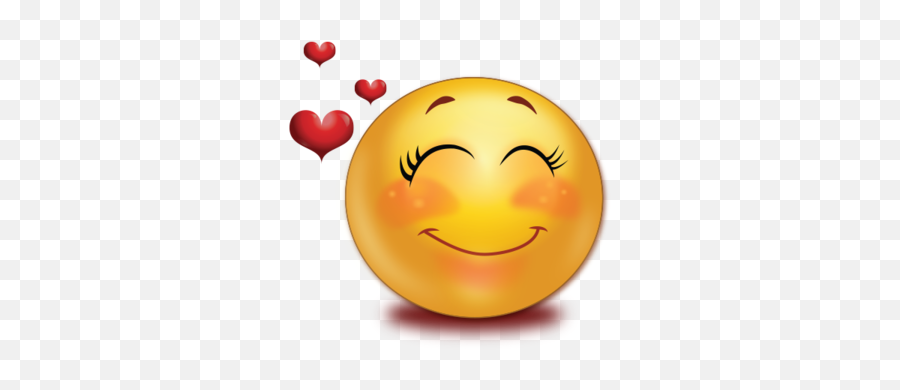 Girl Sends Blushing Emoji - Girl Shy Smile Emoji,Embarrassed Emoji Png
