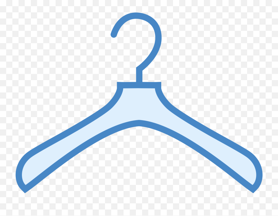 Standard Clothes Hanger Clipart - Blue Hanger Clipart Emoji,Hanger Clipart
