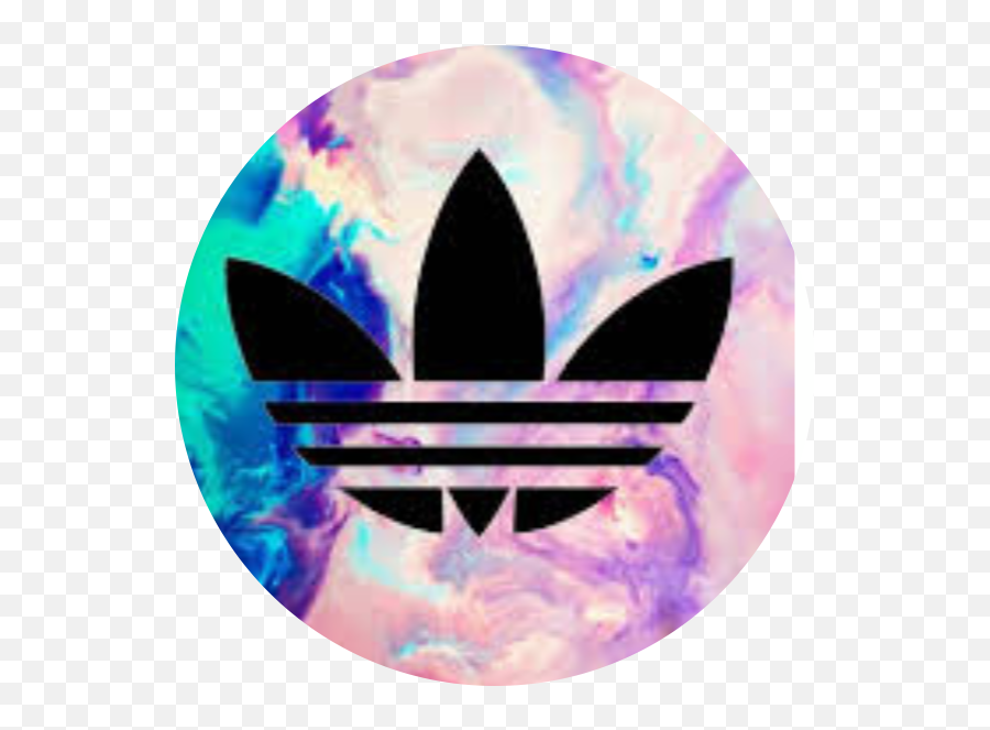 Rainbow Adidas Logo - Transparent Adidas Original Logo Emoji,Adidas Logo Png