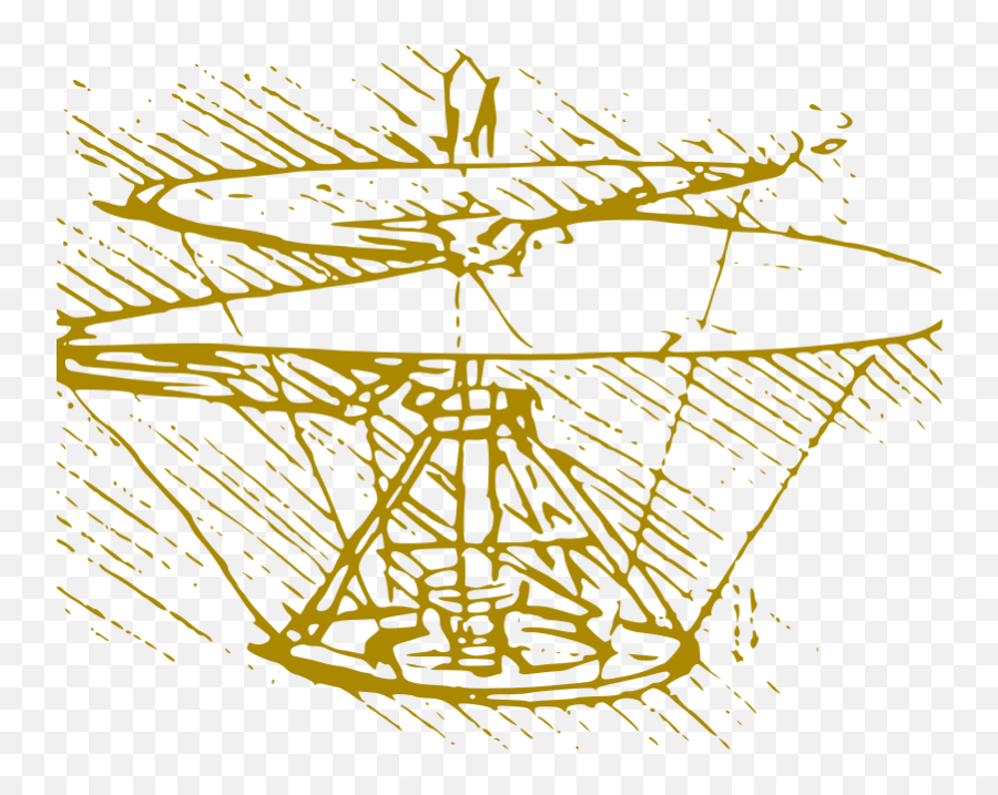 Openclipart - Clipping Culture Da Vinci Flying Machine Emoji,Blueprint Clipart