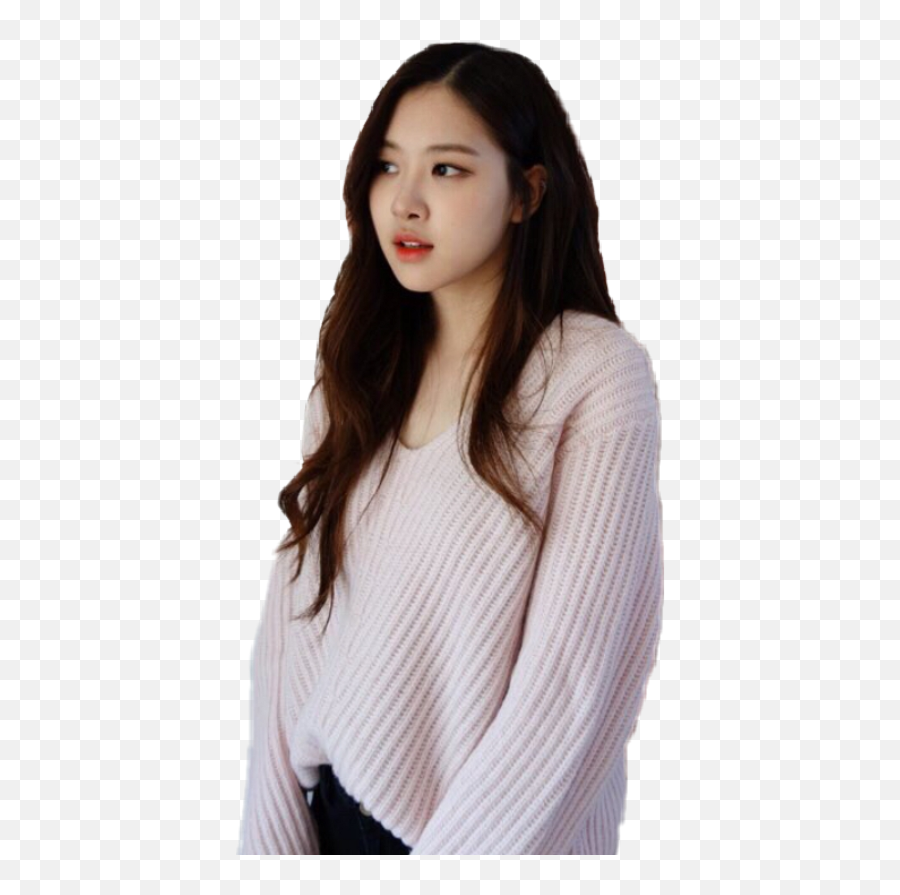 Rosé Blackpink Kpop Korean Koreangirl C 110365 - Png Images Korean Cute Girl Png Emoji,Blackpink Png