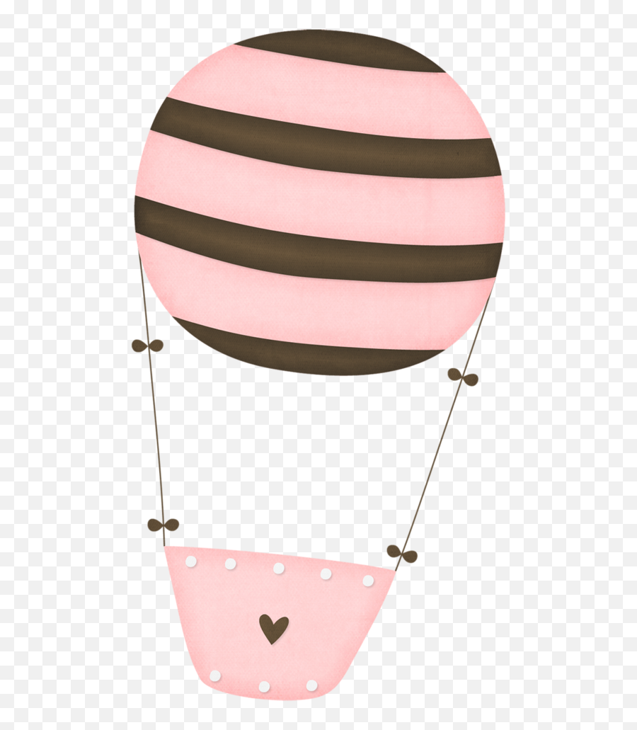 Download Hd Hot Air Balloon Clipart Light Pink - Dibujo Emoji,Pink Balloon Clipart