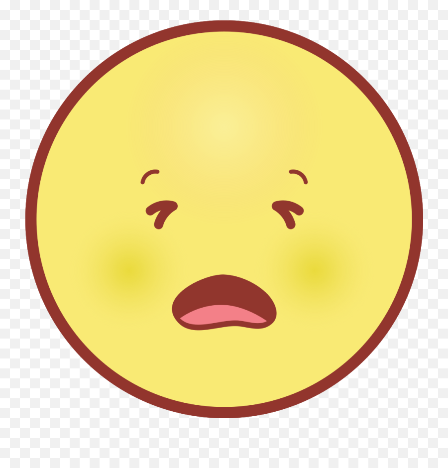 Free Emoji Face Circle Sad 1192203 Png With Transparent - Happy,Emojis Png
