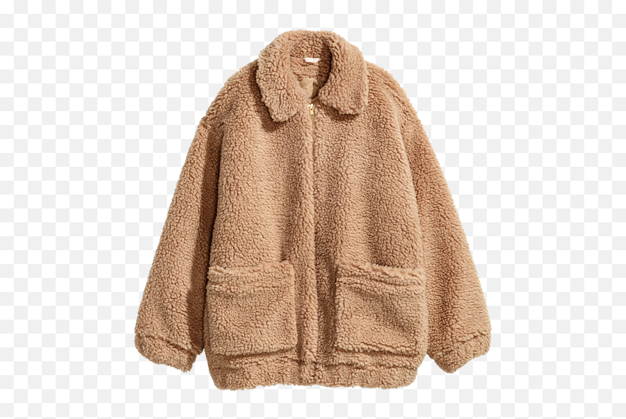Download Hu0026m - Brown Teddy Bear Jacket Full Size Png Image Emoji,Jacket Png