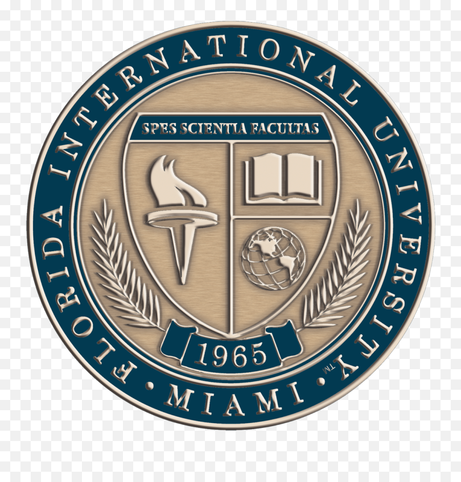 Florida International University Masterpiece Medallion Emoji,Florida International University Logo