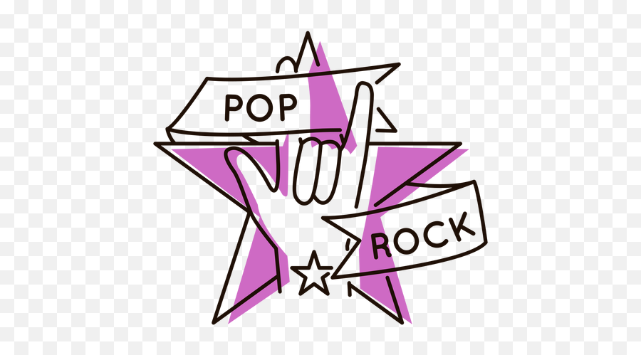 Hand Pop Rock Star Symbol Transparent Png U0026 Svg Vector Emoji,Star Symbol Png