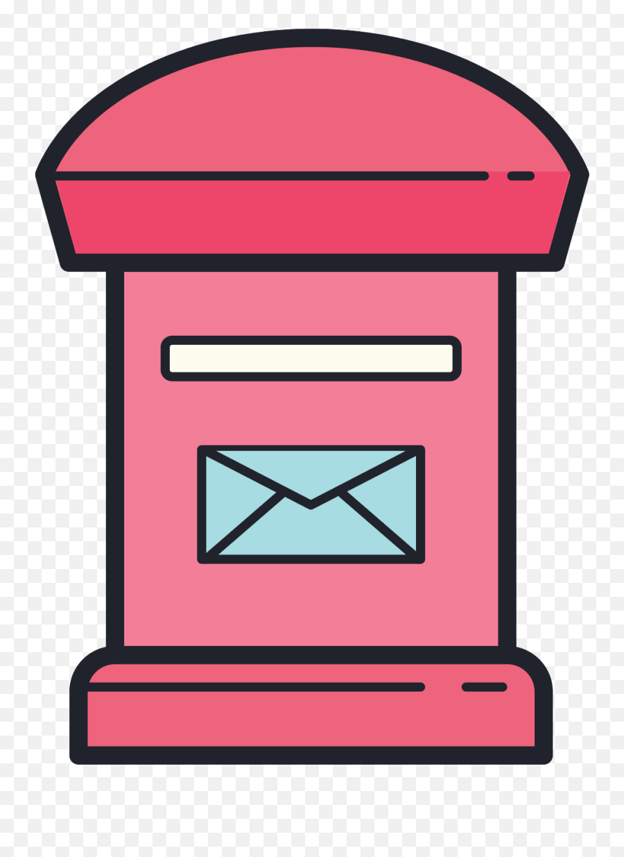 Mailbox Vector Mail Box Transparent Cartoon - Jingfm Mailbox Icon Emoji,Mailbox Clipart