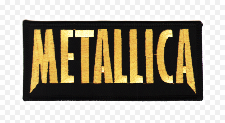 Patch Metallica Logo Import - Horizontal Emoji,Metallica Logo
