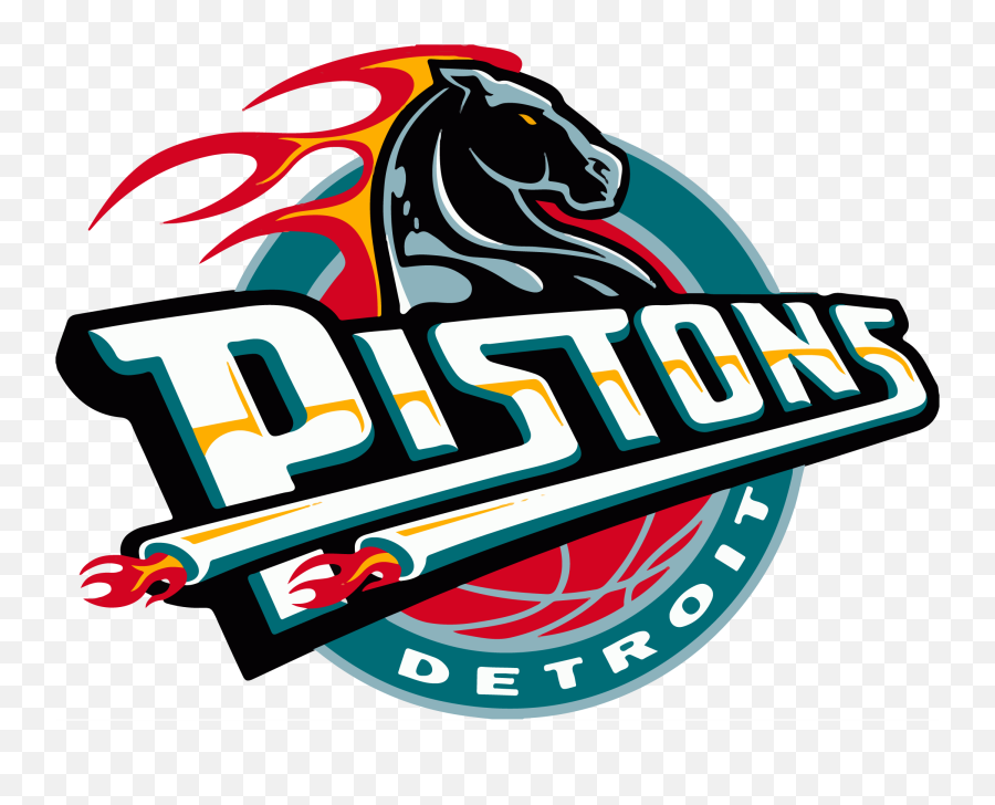 Logo Cdn - Detroit Pistons Retro Logo Emoji,New Nba Logo