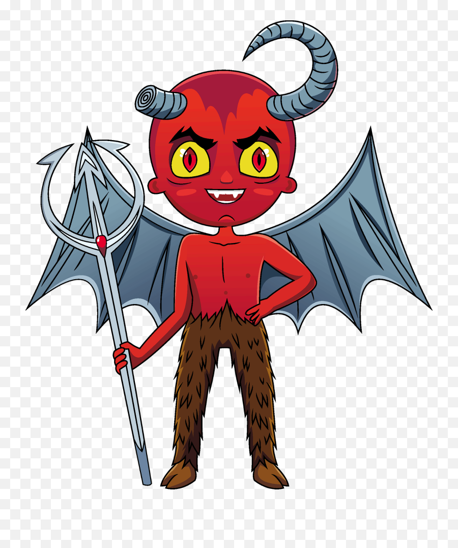 Demon Clipart Free Download Transparent Png Creazilla - Demon Emoji,Devil Horns Png