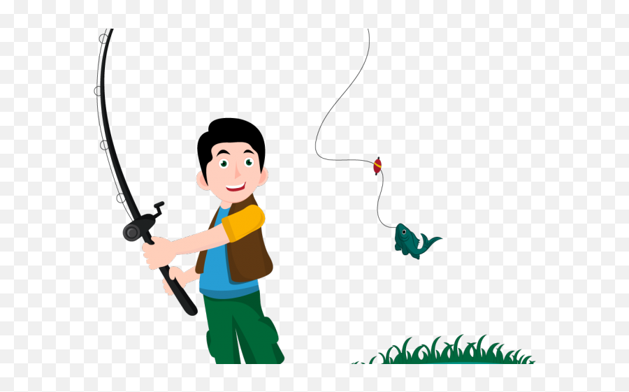 Download Fishing Pole Clipart Png - Cast A Fishing Line Emoji,Fishing Pole Clipart