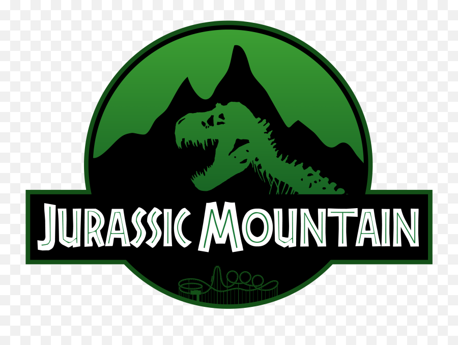 Jurassic Mountain Theme Park Logo - Album On Imgur Jurassic Park Emoji,Jurassic Park Logo