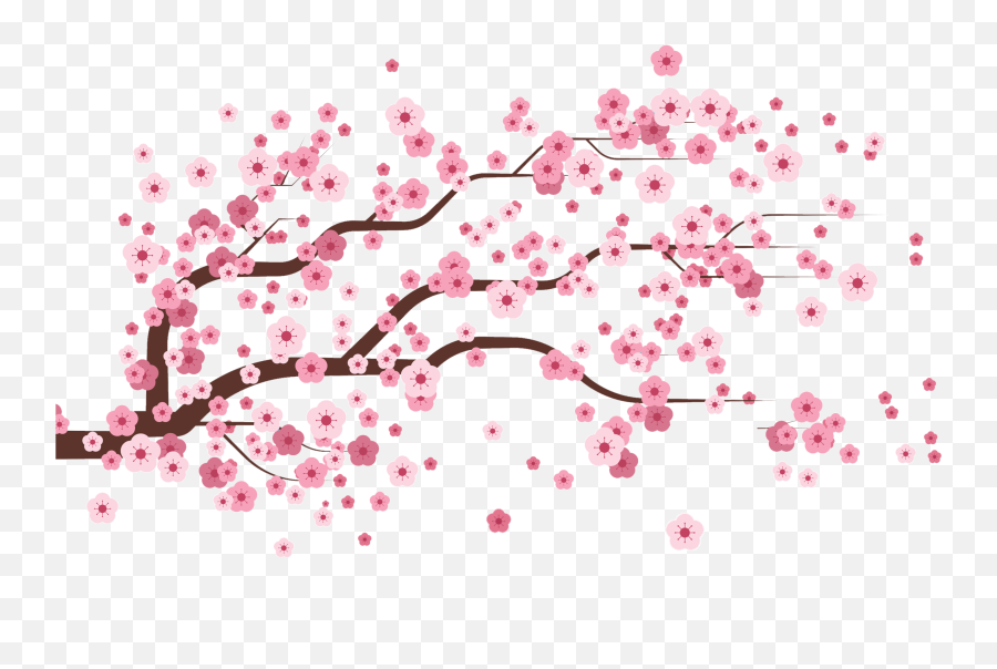 Download Artsy Aesthetic Gif Transparent Png Base Animated - Cherry Blossom Falling Gif Emoji,Transparent Gif
