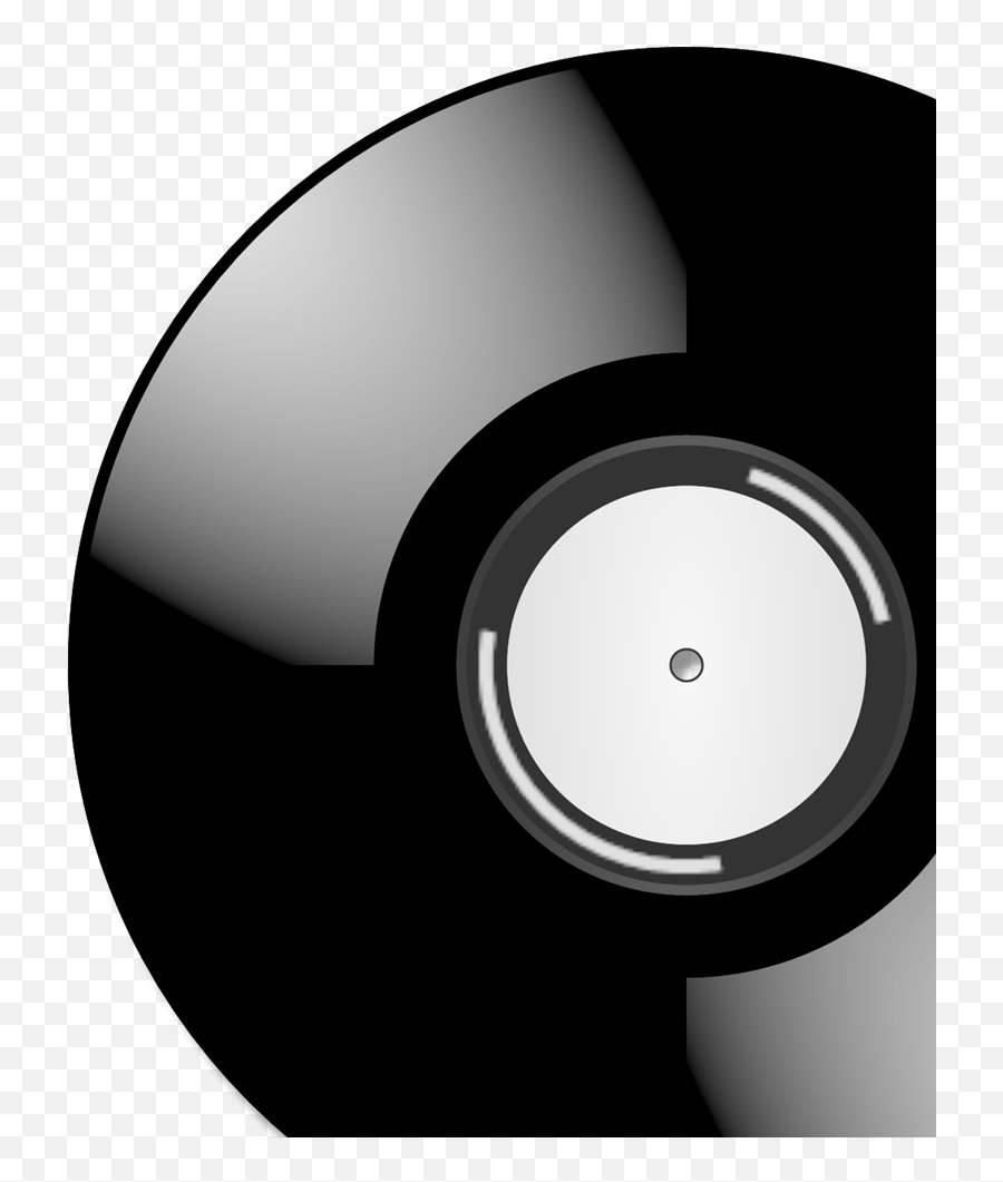 Vinyl Disc Record Svg Vector Vinyl Disc Record Clip Art - Solid Emoji,Record Clipart