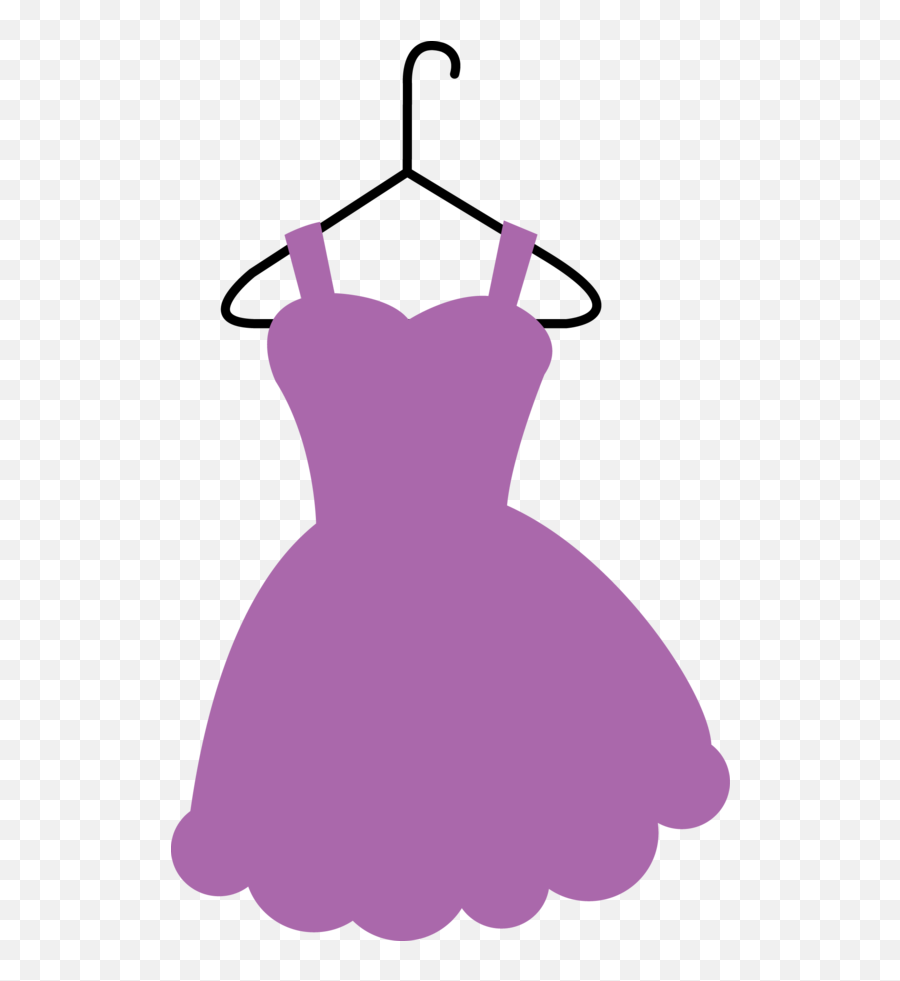 Clip Art Dress Clothing Clothes Hanger - Clothes With Hanger Clipart Emoji,Transparent Dress