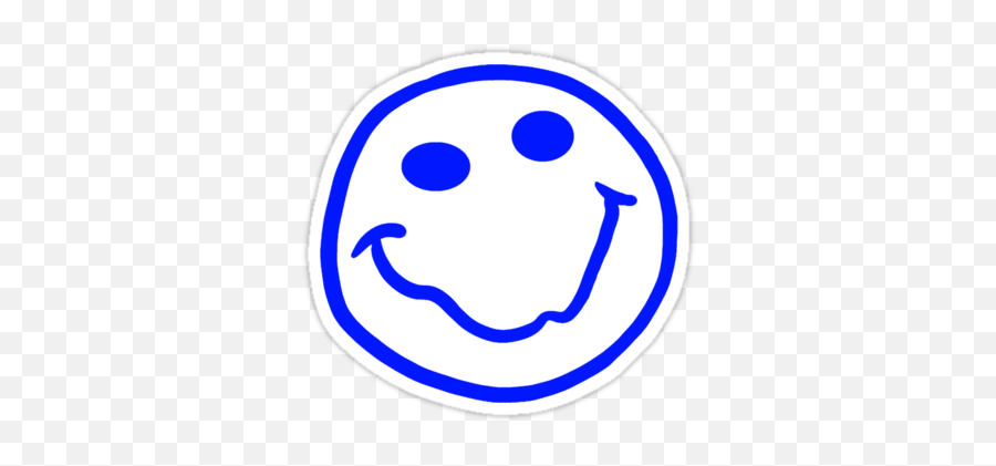 Blue Smiley Face Png Clipart Panda Free - Nirvana Smiley Face Emoji,Smiley Face Png