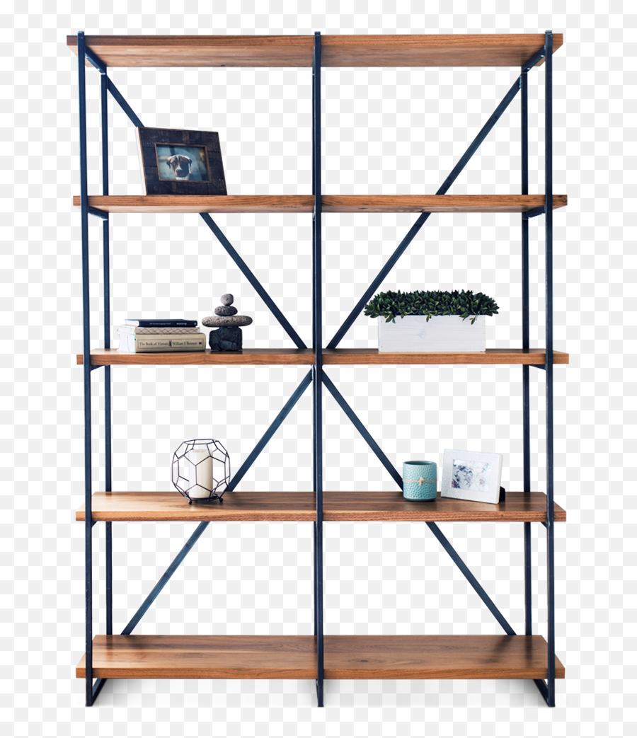 Brookside Bookcase - Bookshelf No Background Emoji,Transparent Bookshelf