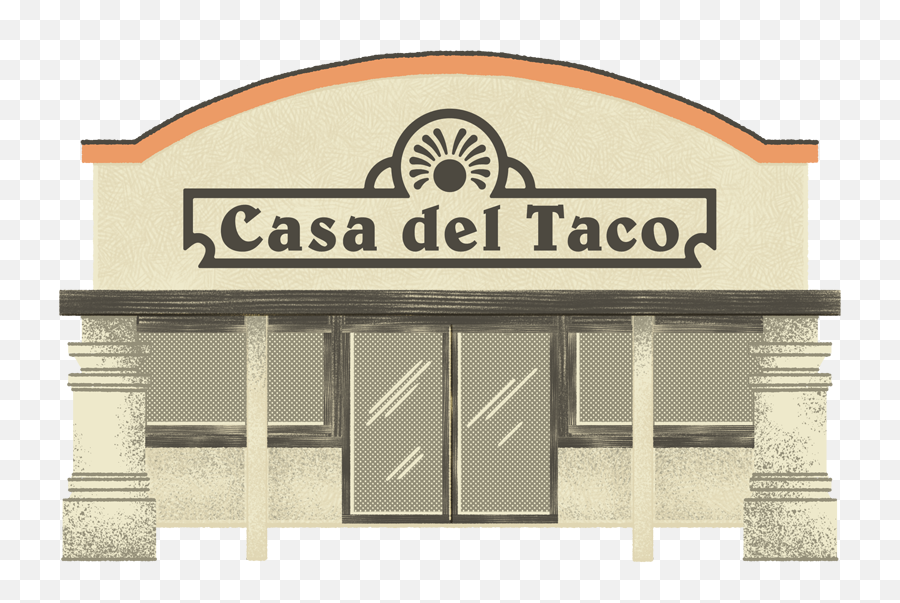 Casa Del Taco - Horizontal Emoji,Del Taco Logo