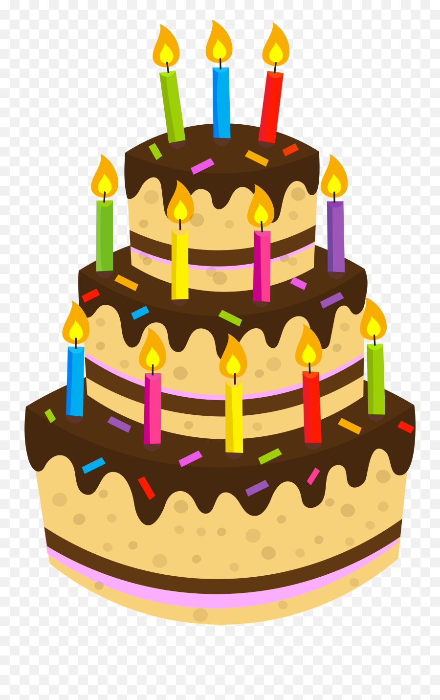 Download Birthday Cake Png Clip Art Image Gallery - Transparent Background Birthday Cake Clip Art Emoji,Cake Png