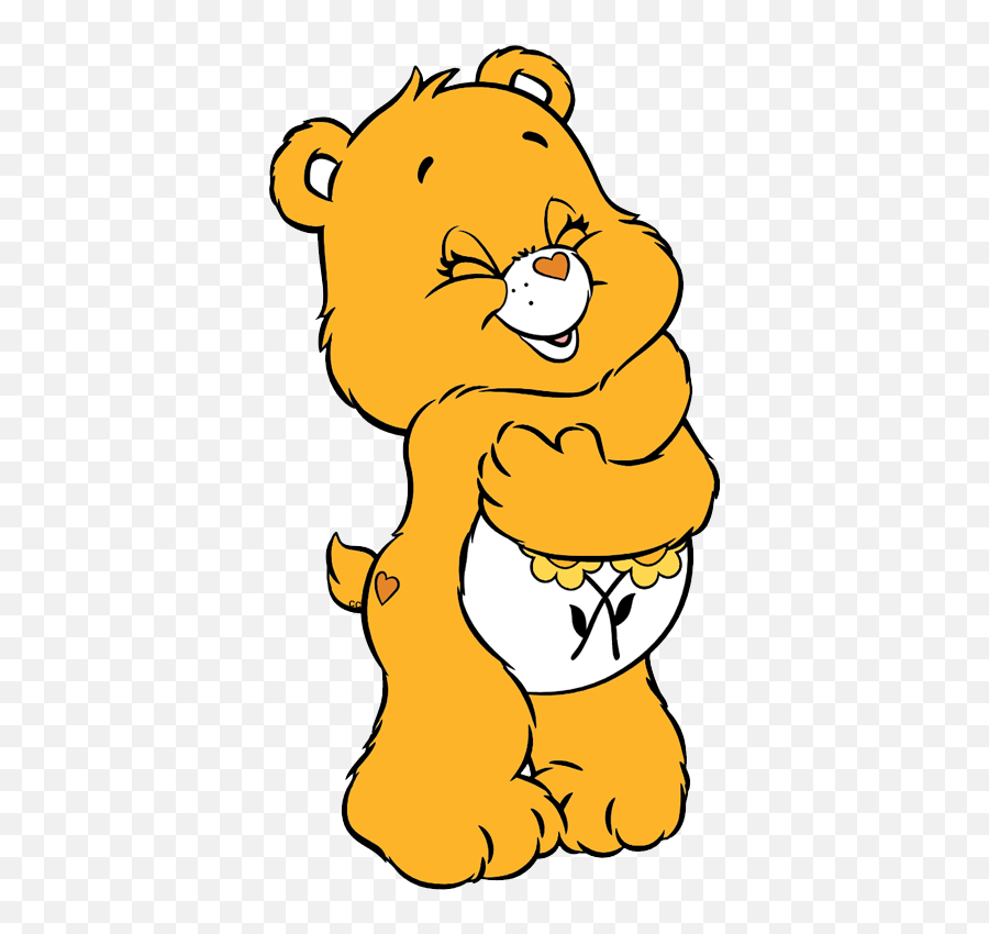 Care Bears Tenderheart Bear Cheer Bear - Cartoon Bear Baby Cartoon Friend Bear Emoji,Care Bear Clipart