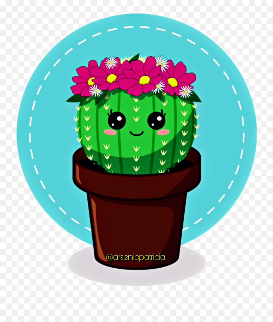 Challenger Emoji,Cute Cactus Clipart