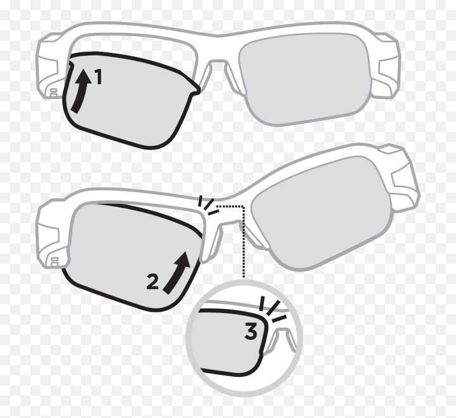 Replacing Your Lenses - Bose Frames Tempo Emoji,Transparent Glasses Frame