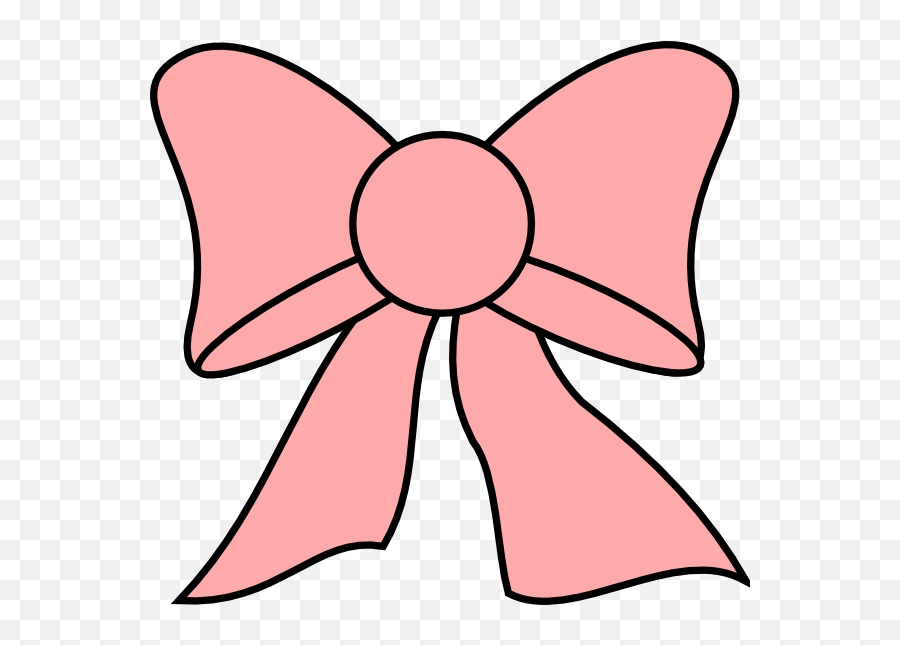 Pink Bow Clip Art At Clker Emoji,Pink Bow Clipart