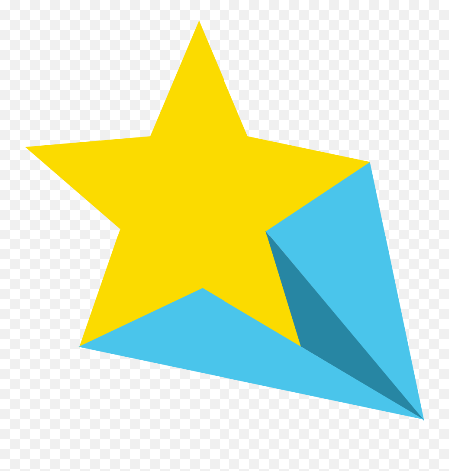 Retro Shooting Stars Clipart - Vertical Emoji,Stars Clipart