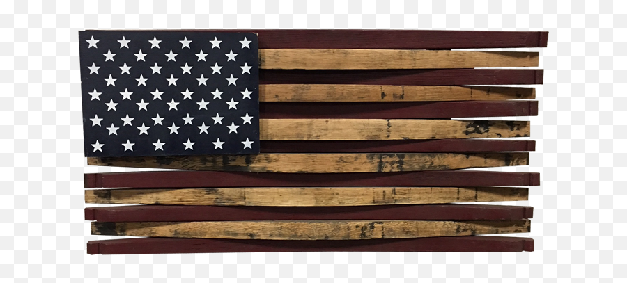 Download Bourbon Barrel Stave American Flag Png Image With Emoji,American Flag Png Transparent