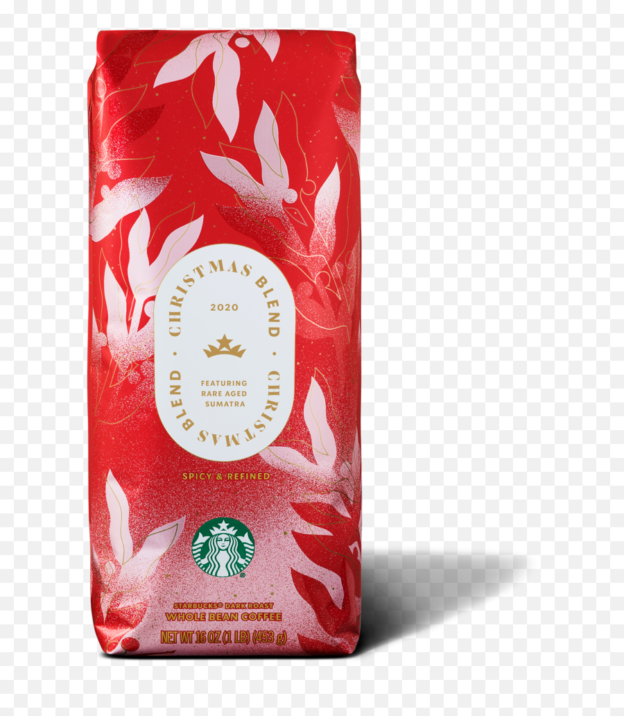 The Story Behind Starbucks Christmas Blend Coffees - Packaging And Labeling Emoji,Original Starbucks Logo
