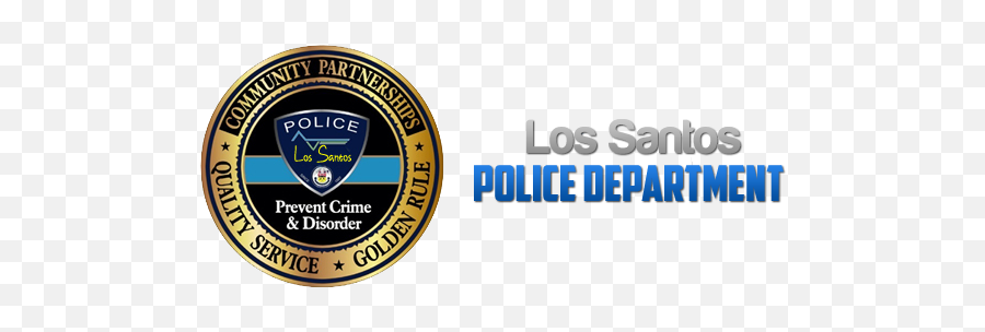 Los Santos Police Departament - Regulament I Informaii Emoji,Los Santos Police Logo