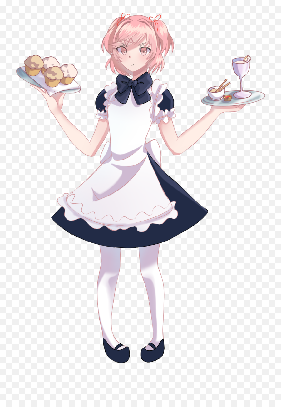Waitress Png - Anime Girl Waiter Png Emoji,Anime Png