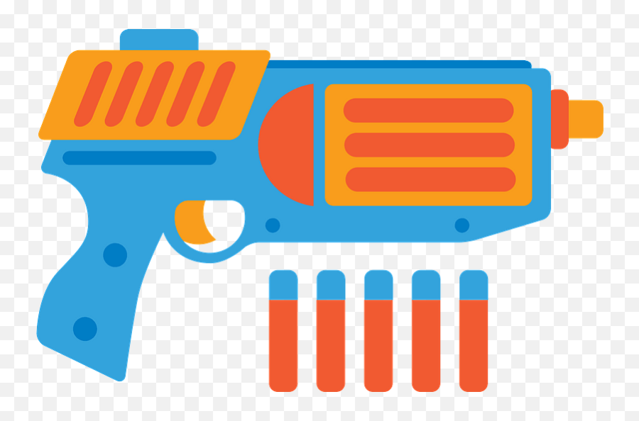Nerf Gun Clipart Free Download Transparent Png Creazilla Emoji,Guns Clipart