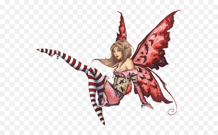 Fantasy Fairy Socks Sitting Red Free Images At Clkercom Emoji,Fairy Wand Clipart