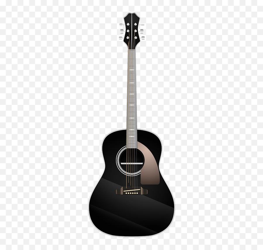 Acoustic Guitar Clipart Free Download Transparent Png Emoji,Acoustic Guitar Transparent Background