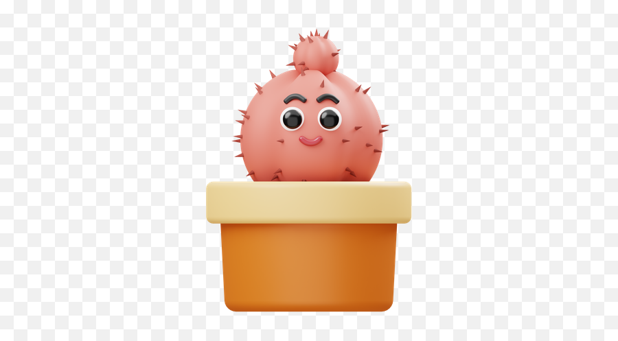 Premium Old And Young Cactus 3d Illustration Download In Png Emoji,Cute Cactus Png