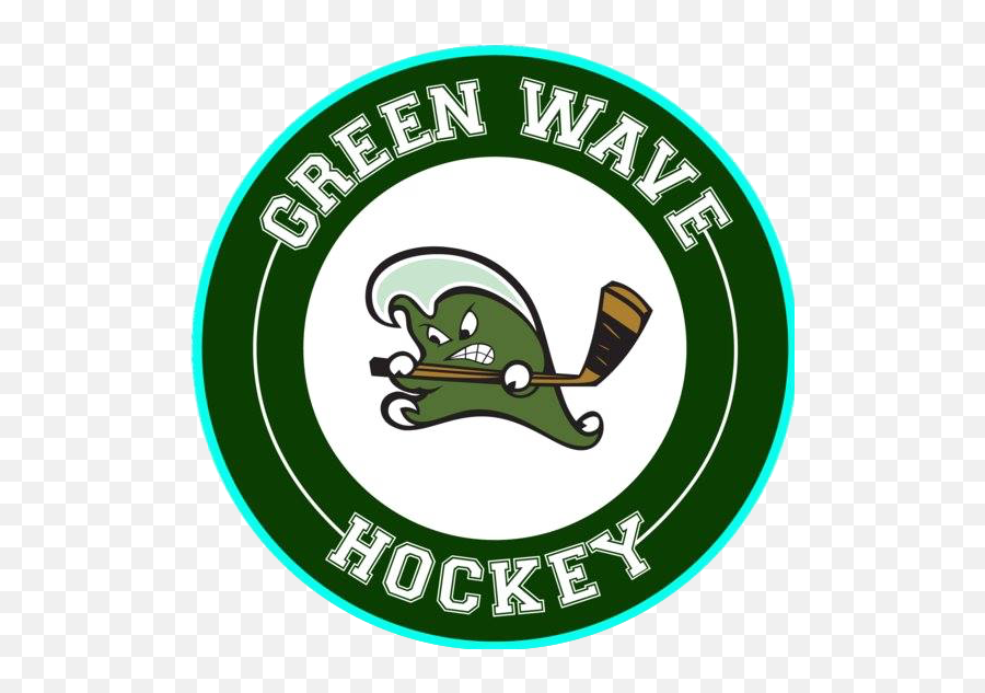 Tulane Hockey - Green Wave Hockey Logo Emoji,Tulane Logo