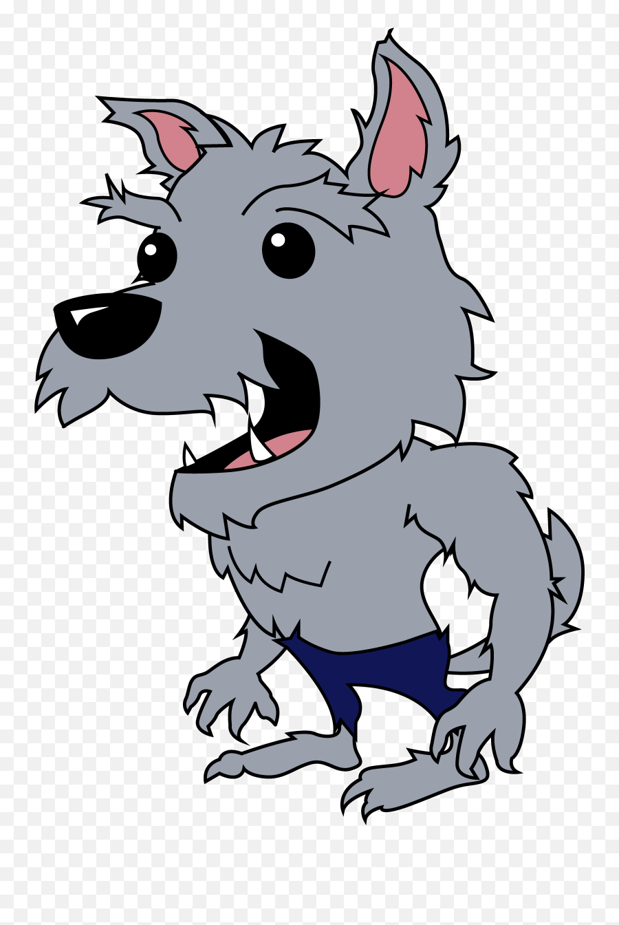 Download Cartoon Werewolf Png Jpg - Werewolf Clipart Emoji,Werewolf Png