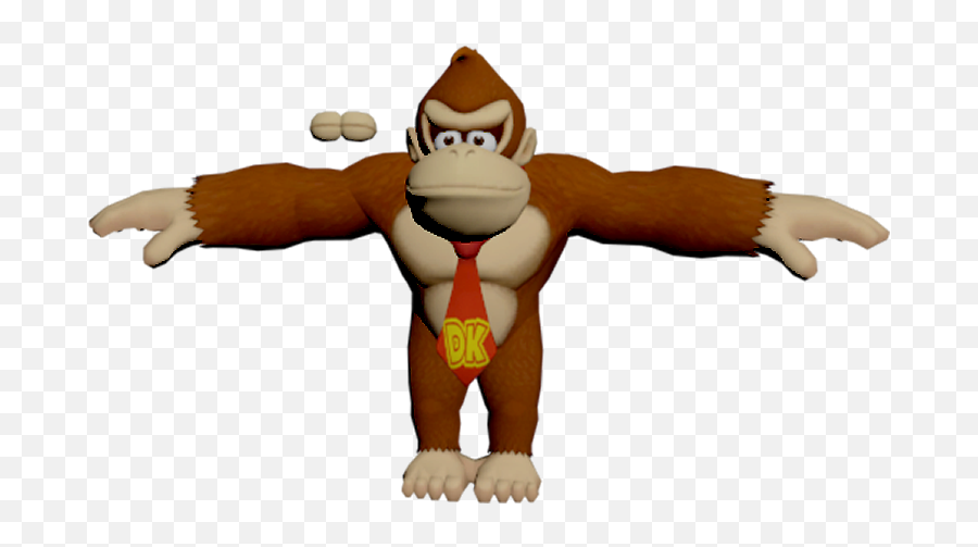 Wii - Donkey Kong Country Returns Donkey Kong The Models Donkey Kong Returns Model Emoji,Donkey Kong Country Logo