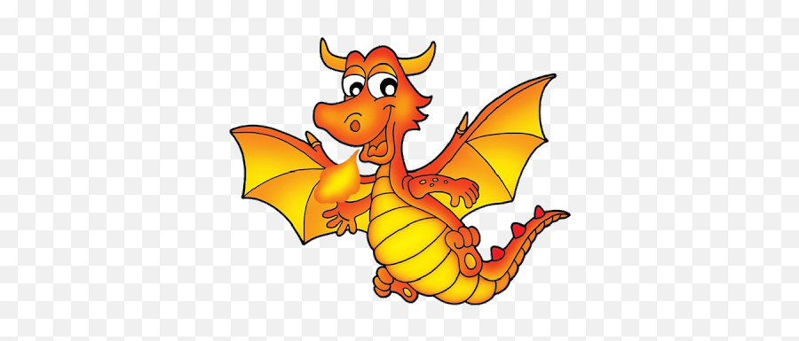 Dragon Clipart Cartoon - Dragon Clipart Emoji,Dragon Clipart