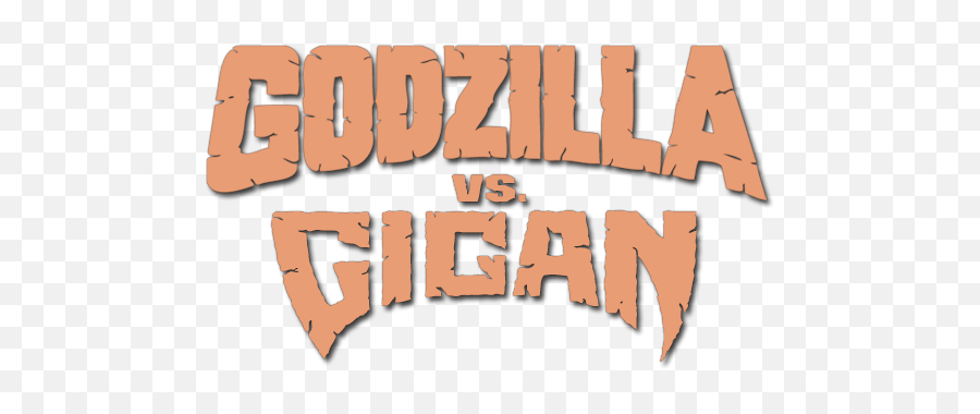 Download Gigan Image - Godzilla Vs Gigan Logo Full Size Language Emoji,Vs Png