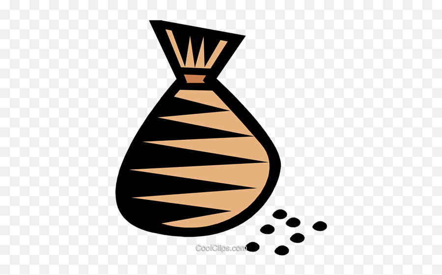 Bag Of Seeds Royalty Free Vector Clip Art Illustration - Sacos De Semente Png Emoji,Seeds Clipart