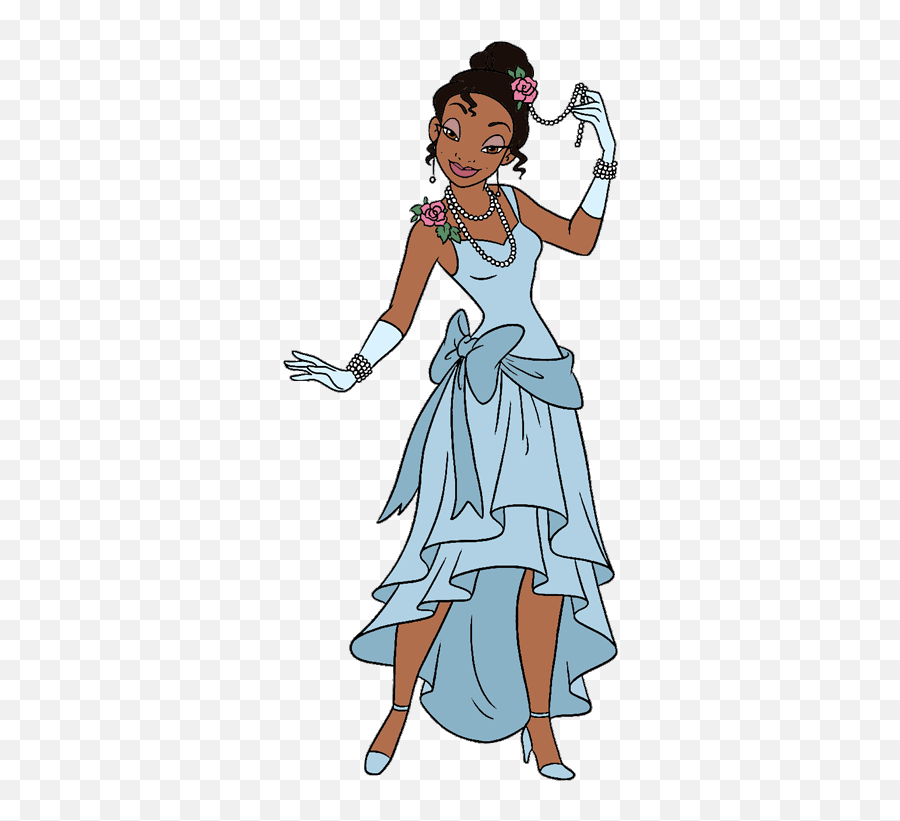 The Princess And The Frog Clip Art Disney Clip Art Galore - Dance Dress Emoji,Disney Princess Clipart