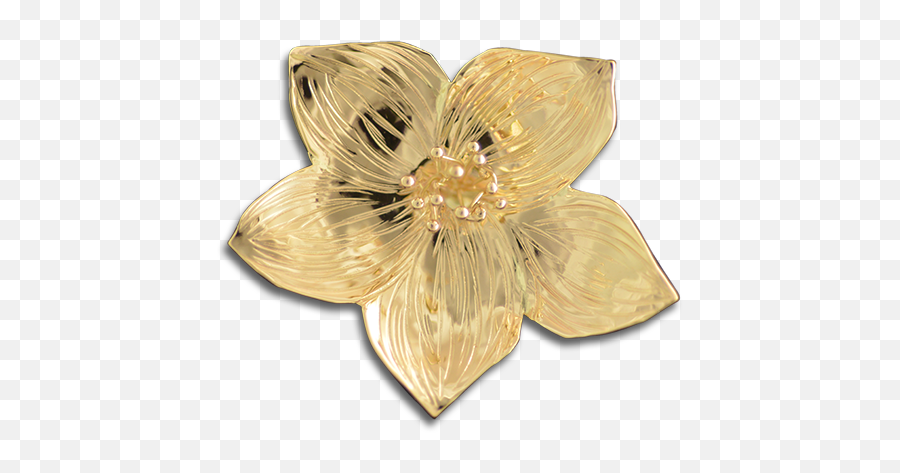 Original Pinpendant Wildflower - 14k U2014 Courtney Design Emoji,Wildflower Png