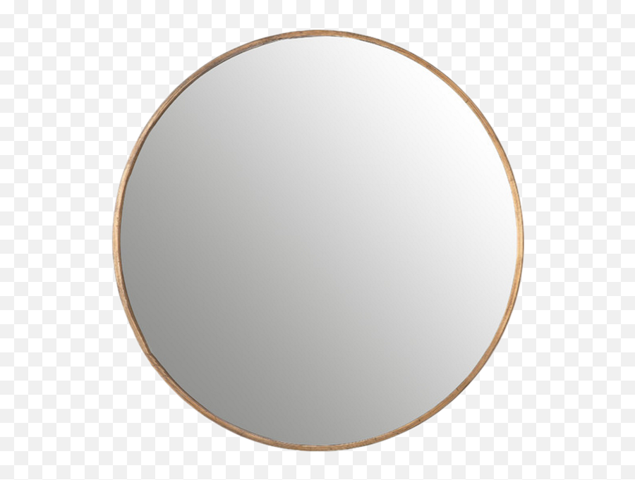 Bronwyn Round Mirror - Transparent Round Mirror Png Emoji,Mirror Transparent