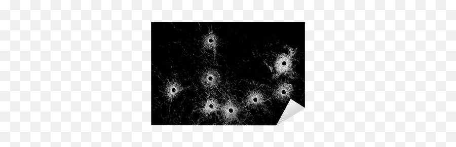 Broken Glass - Bullet Holes In Glass Emoji,Bullet Hole Glass Png