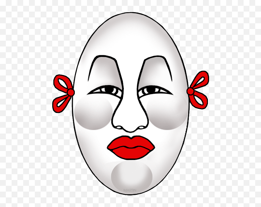 Noh Mask Clipart - Full Size Clipart 2910944 Pinclipart Emoji,Theatre Mask Clipart