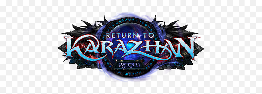 Orcs Humans - Return To Karazhan Logo Emoji,World Of Warcraft Logo