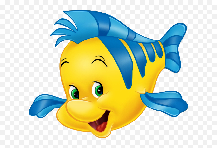 Flounder - Flounder Little Mermaid Emoji,Mermaid Tail Clipart